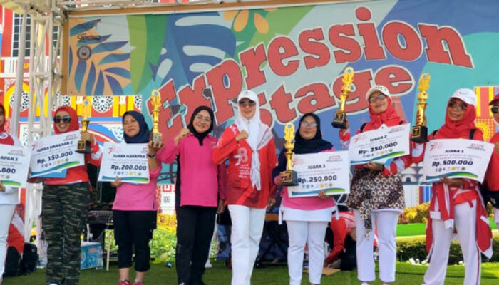 Lomba Senam Sumedang Simpati, Desa Cibeusi Jadi Juara