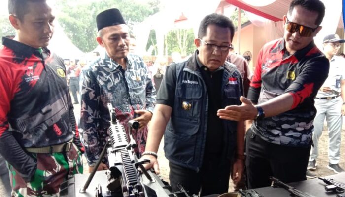 Bupati Tasik Senang Ada Lapangan Tembak Tantya Sudhirajati