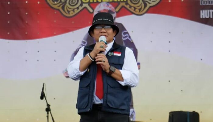 Milangkala ke-183 Cineam, Bupati Tasik Nikmati Event Motor Trail