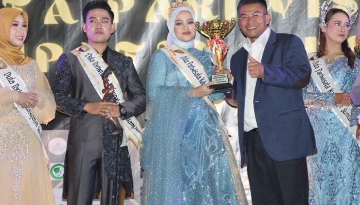 Nabila Maydini, Juara 1 Duta Pariwisata Sumedang