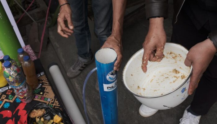 Pelida, Atasi Masalah Sampah Dapur Warga Sukamaju