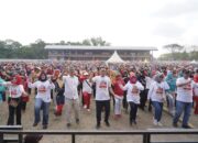 Belasan Ribu Warga Mendadak Senam di Dadaha Kota Tasikmalaya