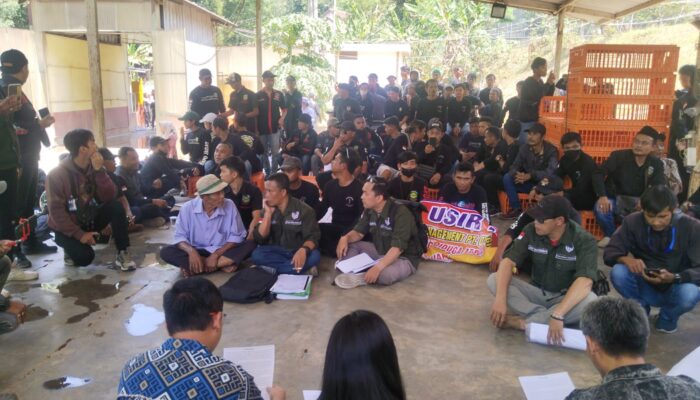 CIANJUR: PT QL Agrofood Farm Sukaluyu di Demo, Ada Dugaan Merampas Tanah Hak Warga