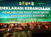 Deklarasi Kebangsaan Mantan Anggota NII di Kodam III Siliwangi, Dihadiri Kasad