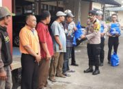 HUT Lalu Lintas, Polres Tasikmalaya Berikan Sembako pada Warga