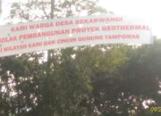 SUMEDANG: Warga Menolak Proyek Geothermal Tampomas, Menilai Seolah Dipaksakan