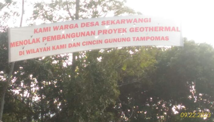 SUMEDANG: Warga Menolak Proyek Geothermal Tampomas, Menilai Seolah Dipaksakan