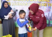 Humas Polda Jabar Peduli Anak Penderita Stunting, Berikan Bantuan