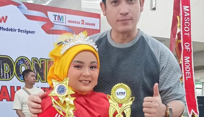 Neng Mala Dinobatkan Top Model Indonesia Tingkat Nasional
