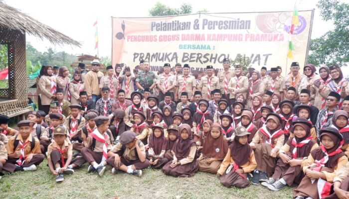 Gugus Darma Kampung Pramuka Kokoprak di Sukamukti Cisayong