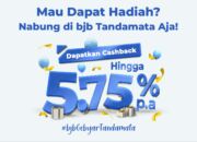 Nabung Bisa Bawa Pulang Cashback, Hanya di bjb Gebyar Tandamata