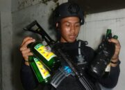 Polisi Bubarkan Pesta Miras di Jalan Rumah Sakit