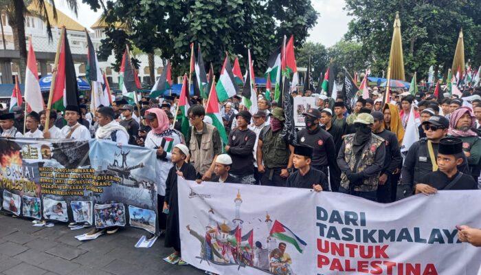 Doa dan Dukungan Warga Tasikmalaya untuk Palestina