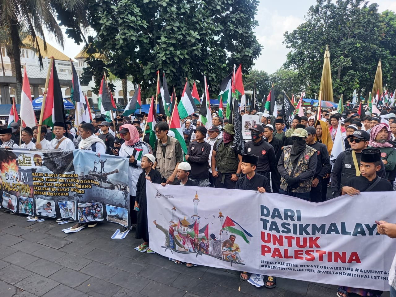 Doa Dan Dukungan Warga Tasikmalaya Untuk Palestina | KAPOL.ID