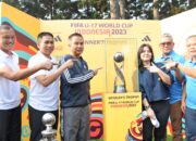 Trofi Asli Piala Dunia U-17 Dipamerkan di Taman Dago Cikapayang