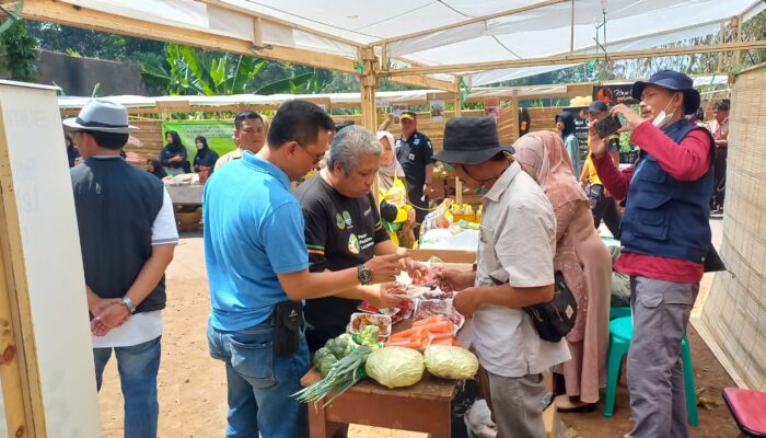 KREATIF! Pasar Pasisian Leuweung di Mata Air Cikandung Sumedang