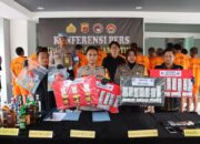 2 Minggu, Sebanyak 18 Pelaku Kasus Narkotika Diamankan Polres Bogor