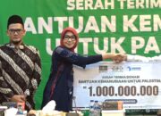 LazisNU Salurkan Bantuan Danone Indonesia Untuk Palestina