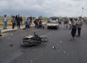 Kecelakaan di JB Purbaratu, Pemotor Tewas Menggenaskan
