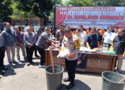 Polisi Musnahkan Sabu, Kota Bandung Dipasok Aceh dan Sumatera Utara