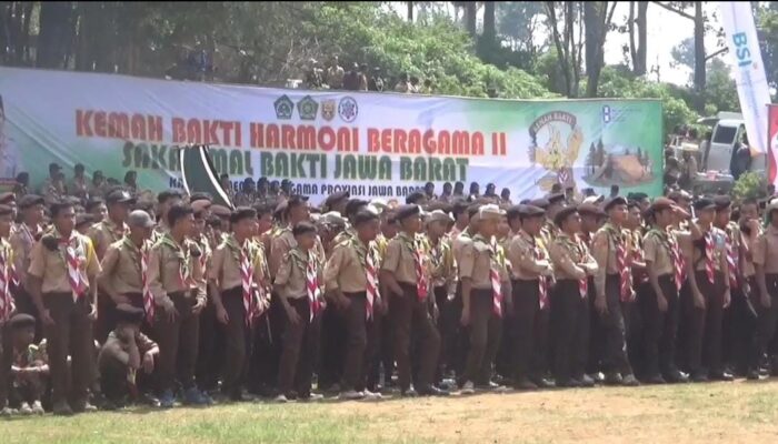 Kemah Bakti Harmoni Beragama, Diikuti Ribuan Siswa