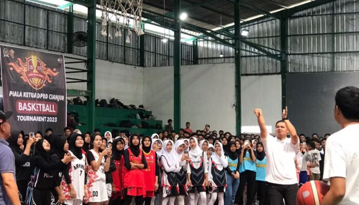 40 Tim Ikuti Turnamen Bola Basket 2023 Piala Ketua DPRD Cianjur
