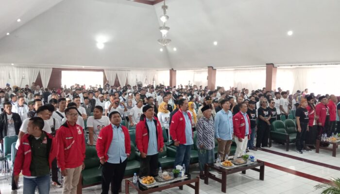 Deklarasi Rejo Semut Ireng Dukung Prabowo Gibran