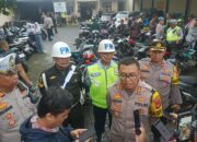 Aparat Gabungan Razia, Satu Tronton Motor Diangkut ke Makopolres