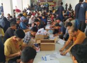 Sortir Lipat Surat Suara Gunakan Alat Bantu, Botol Kaca Hingga Pipa