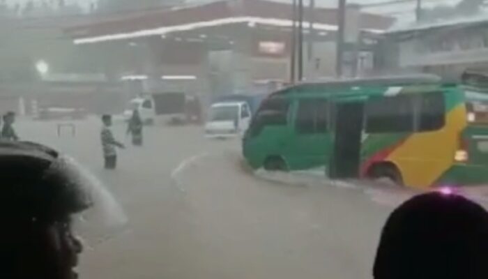 Banjir di Kota Tasikmalaya Nyaris Capai Setengah Meter