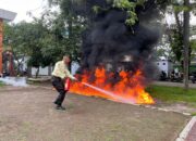 PLN UP3 Majalaya Gelar Donor Darah dan Pelatihan Pemadam Kebakaran