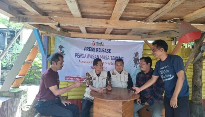 Panwaslu Conggeang Lakukan Pengawasan di Masa Tenang Pemilu 2024