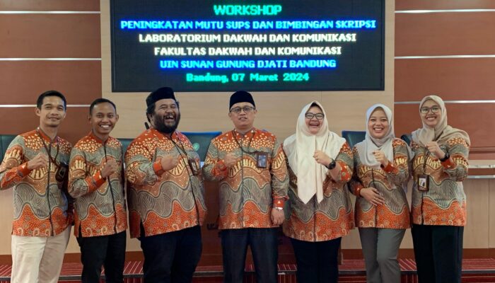 Puluhan Mahasiswa dan Dosen Ikuti Work Shop, Labdak UIN SGD Bandung