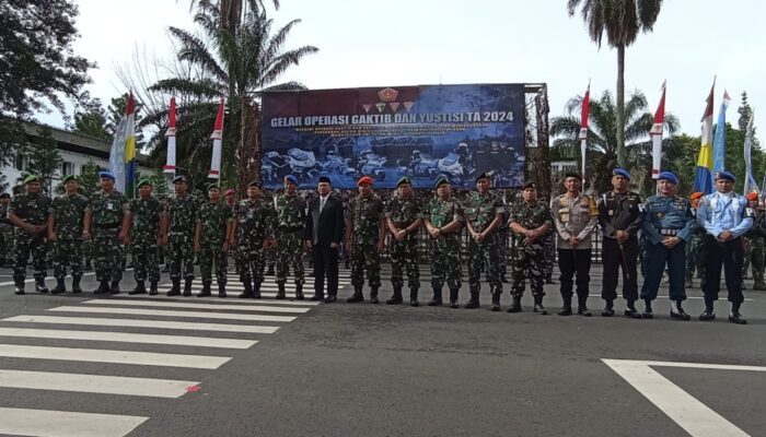 Operasi Gaktib dan Operasi Yustisi Polisi Militer 2024, TNI Prima Menuju Indonesia Maju