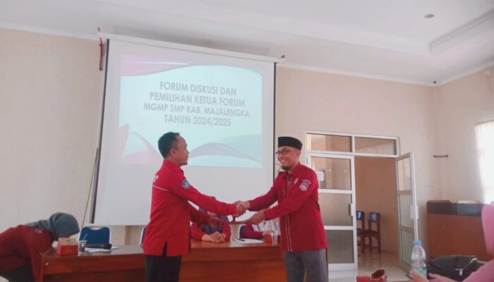Eki Kiyamudin Jadi Ketua MGMP Bahasa Indonesia SMP Majalengka