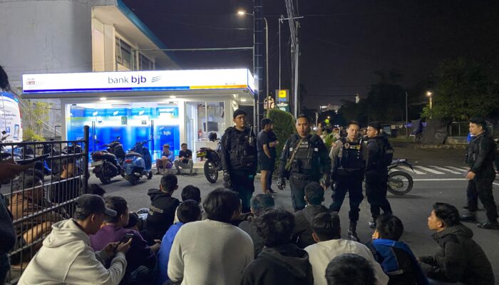 Balap Lari di Jalan Mayor Utarya Tasikmalaya Jelang Sahur, Dibubarkan Polisi
