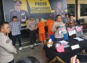 Tersangka Pencurian ‘Jas Hujan’, Digelandang Polisi