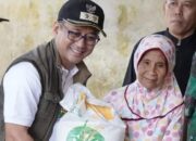 Penyaluran Bantuan Pangan, Wakil Bupati Meninjau di Manonjaya