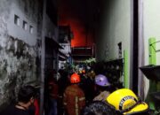 Kebakaran Kawasan Jalan Kebon Jeruk, Kecamatan Andir Kota Bandung, Damkar Bergerak