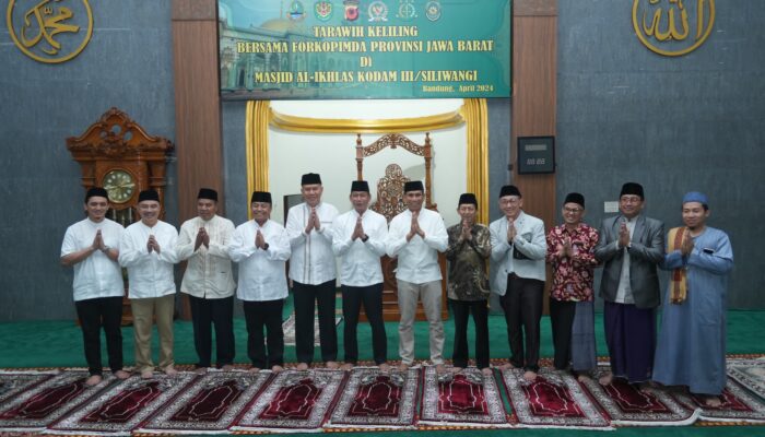 Tarawih Keliling Forkopimda Jabar, Ikhtiar Wujudkan Negeri Aman dan Damai