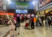 Selama 3 Hari, 55.827 pemudik Kembali ke Wilayah Daop 2 Bandung