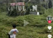 Warga Tasik Kritik Keras Taman Wisata Ciwulan yang Mangkrak via TikTok