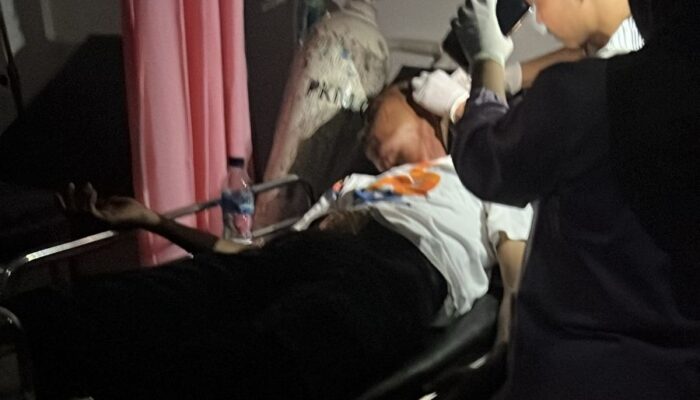 Satpam BRI Luka Parah Tertimpa Pecahan Kaca Saat Gempa Garut Terjadi