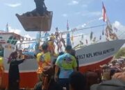 Tradisi Larung Kepala Kerbau Digelar Nelayan Ujunggebang  Indramayu