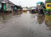 Banjir di Terminal Singaparna