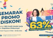 HUT ke 63 BJB, Semarak Diskon 63 Persen Bagi Nasabah