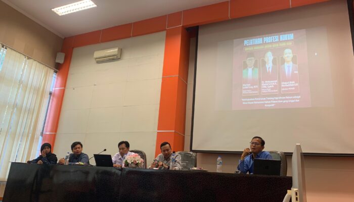 HPI Gelar Pelatihan Profesi Hukum Demi Cetak Mahasiswa yang Unggul