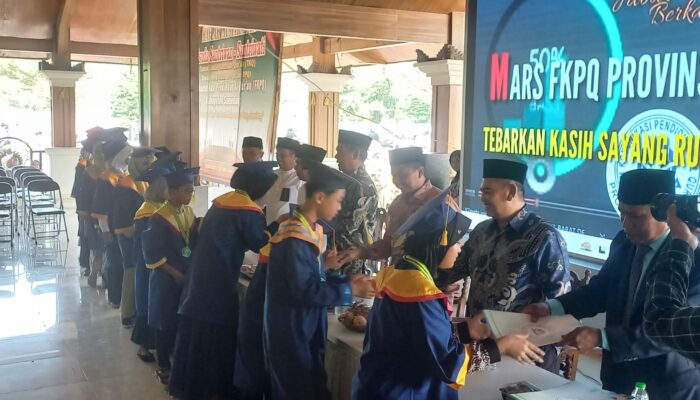 Kiprah TPQ dan TKQ Harus Bermanfaat, FKPQ Sumedang Gelar Haflah Musyahadah Wisuda Santri