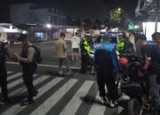 Tim Gabungan Razia Knalpot Brong di Linggajaya