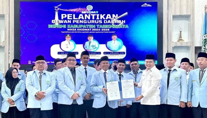 Hadiri Pelantikan DPD BKPRMI, Inilah Harapan Bupati Tasikmalaya